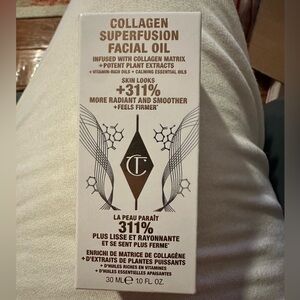 Charlotte Tilbury Collagen Superfusion Facial Oil - 30 ml / 1 fl oz NIB Full Sz